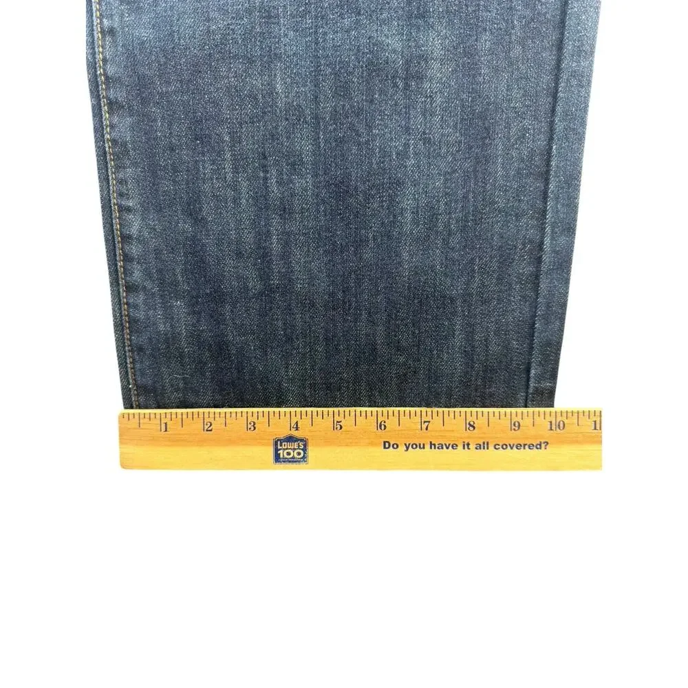 Lucky Brand 181 Relaxed Straight Mens Jeans Size 36 Short Dark Wash NWT
